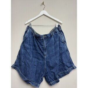 Aerie Denim Shorts Oversized Size 2XL Blue American Eagle